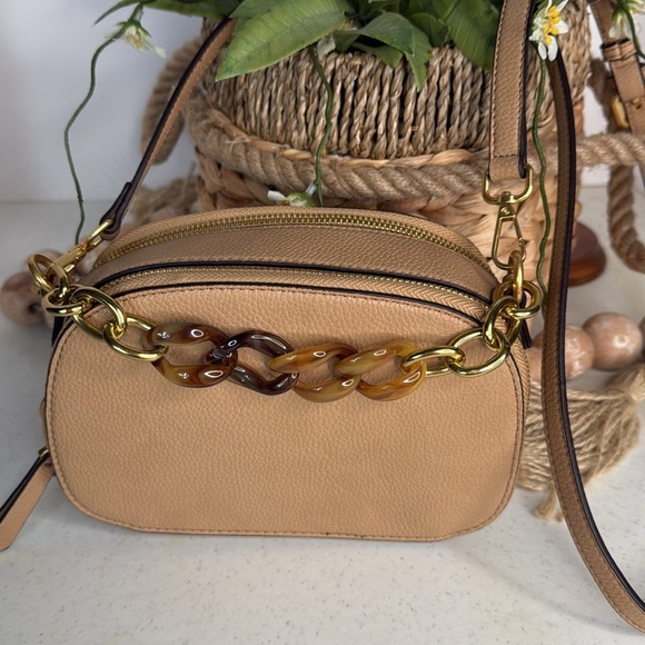 Sondra Robert’s small Crossbody/Tan - Picture 2 of 9